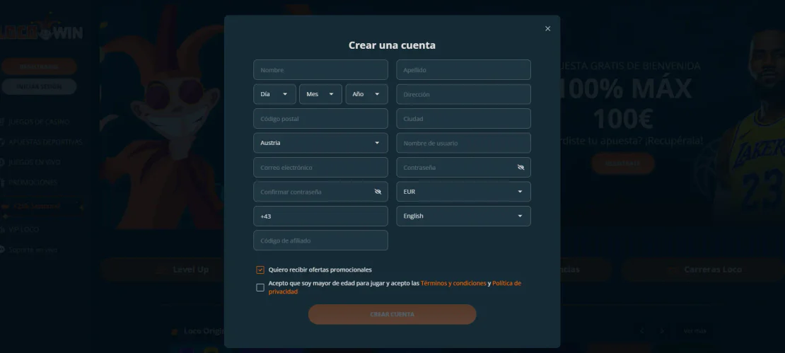 locowin casino registro